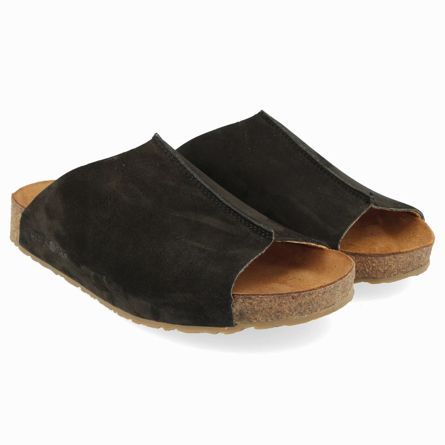 Haflinger Fortuna Sandaler Dame Svarte | WCO9123FG